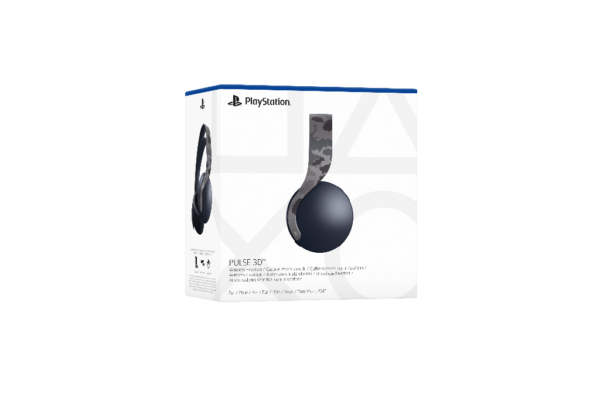 Playstation Pulse 3D Camouflage Grey Casque Sans Fil