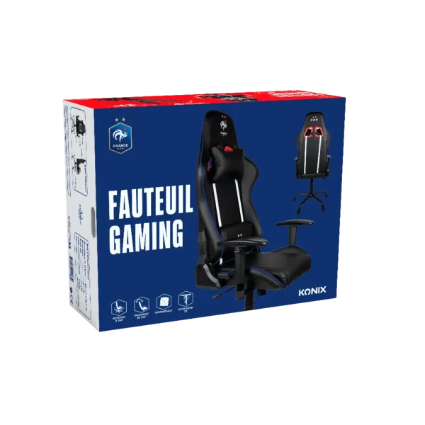 Chaise gaming FFF Noire - Boîte