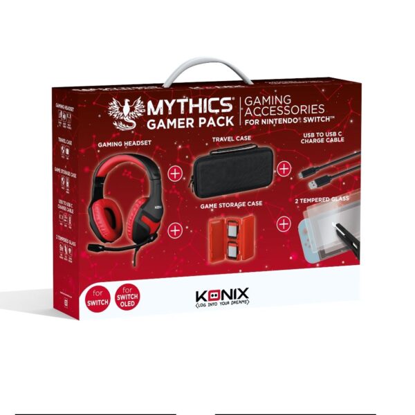 Pack Gamer Switch Mythics - boîte avant