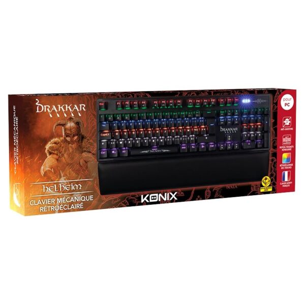 Clavier Mécanique Drakkar Helheim boîte