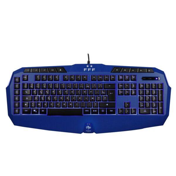 Clavier Gamer Filaire FFF à Membranes - AZERTY