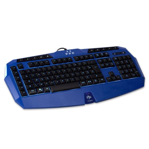 Clavier Gamer Filaire FFF à Membranes - AZERTY