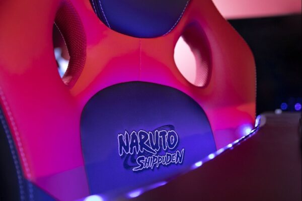 Chaise Gaming Naruto Junior Noir et Rouge