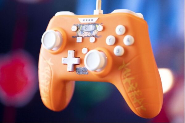 Manette Switch Naruto Orange Filaire