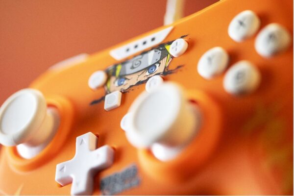 Manette Switch Naruto Orange Filaire