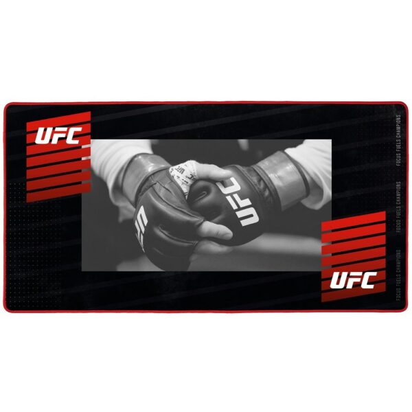 Tapis de souris UFC XXL 90 x 46 cm Noir et Rouge