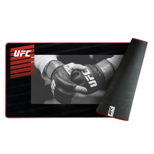 Tapis de souris UFC XXL 90 x 46 cm Noir et Rouge