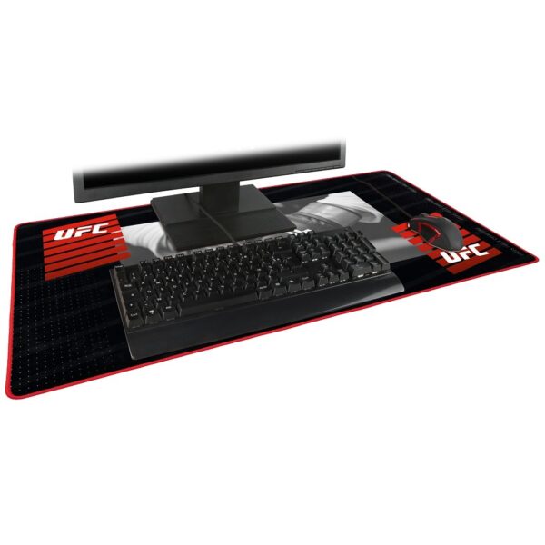 Tapis de souris UFC XXL 90 x 46 cm Noir et Rouge