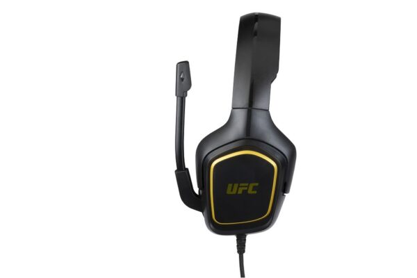 Casque UFC Or et Noir Filaire