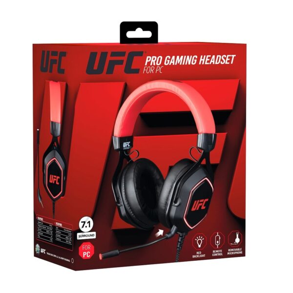 Casque PC UFC 7.1 boîte avant