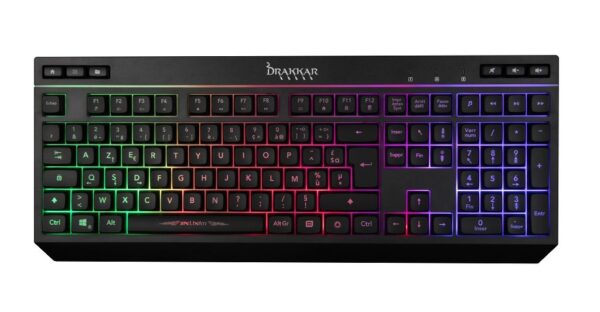 Clavier Gamer Drakkar Spelheim Filaire à Membranes