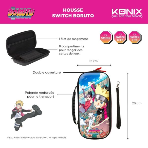 Housse Switch Boruto Fly notice