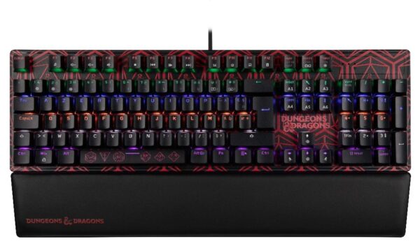 Clavier Gamer Dungeons & Dragons - Filaire Mécanique AZERTY