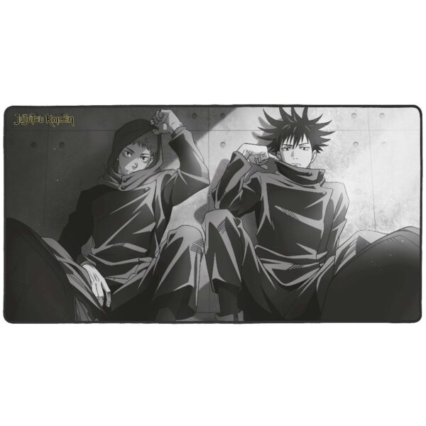 Tapis de souris XXL Jujutsu Kaisen - 90 x 46 cm - Motif Yuji et Megumi