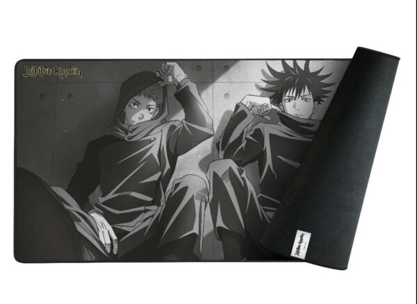 Tapis de souris XXL Jujutsu Kaisen - 90 x 46 cm - Motif Yuji et Megumi