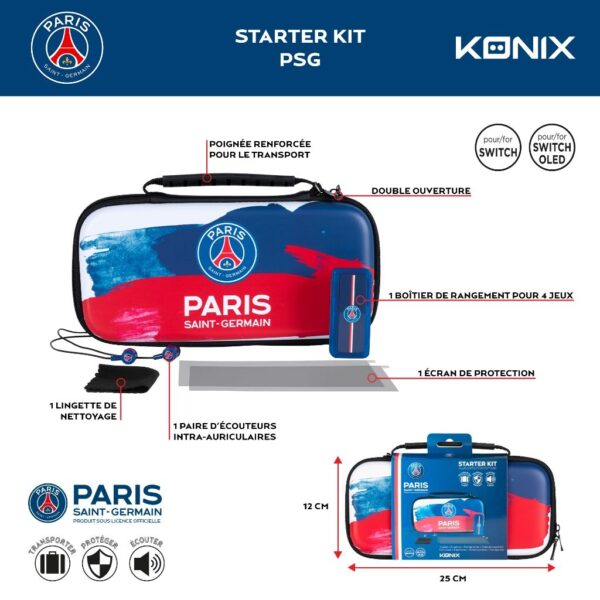 Pack d'accessoires Switch PSG - notice