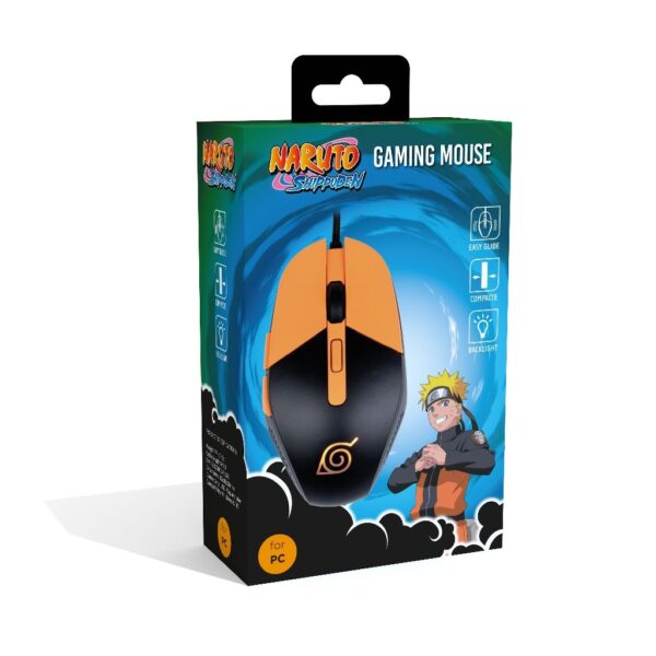 Souris Gamer Naruto Orange boîte avant