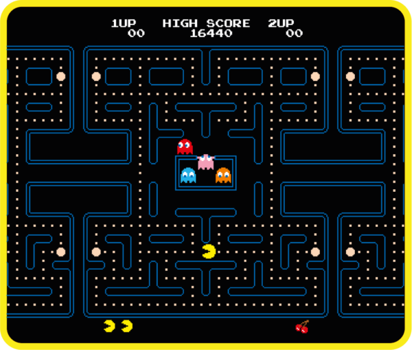 Tapis de Souris Pac-Man M 32 x 27 cm