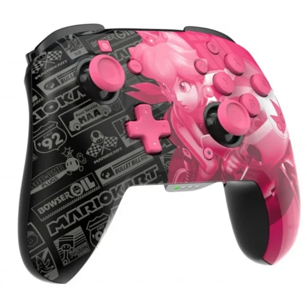 Manette Switch Peach Wireless - Grand Prix - Glow - Rose et Noir