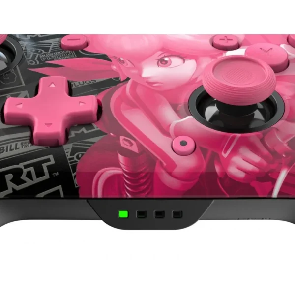 Manette Switch Peach Wireless - Grand Prix - Glow - Rose et Noir