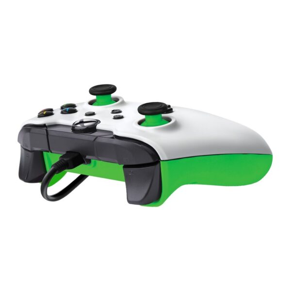 Manette Xbox White Filaire - PDP Gaming - Neon White