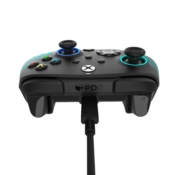 Manette Xbox AfterGlow Wave - PDP Gaming - Noir