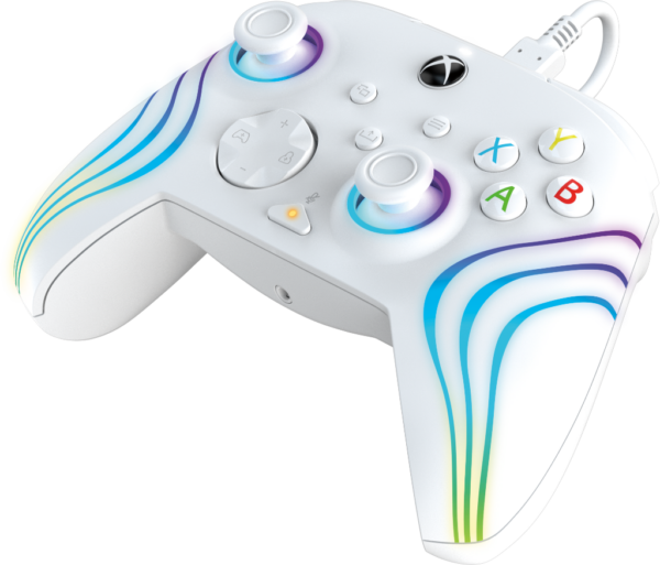 Manette Xbox AfterGlow Wave - PDP Gaming - Blanc