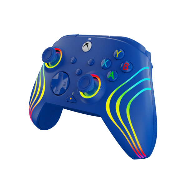 Manette Xbox AfterGlow Wave - PDP Gaming - Bleu