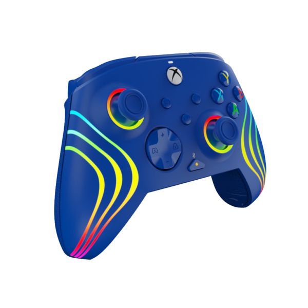 Manette Xbox AfterGlow Wave - PDP Gaming - Bleu