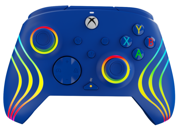 Manette Xbox AfterGlow Wave - PDP Gaming - Bleu