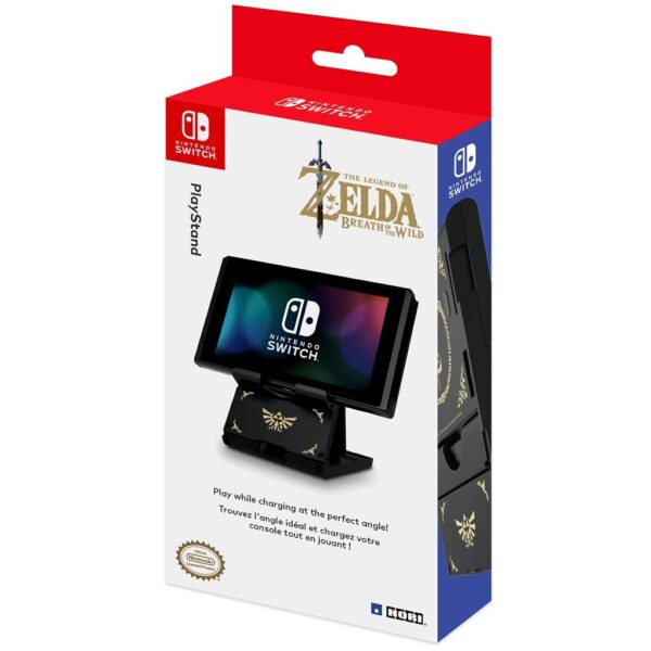 Support Switch Zelda Hori Noir boîte