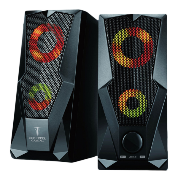 Haut-Parleurs Gaming RGB - Berserker Gaming Brokk