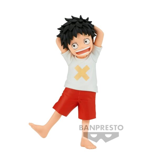 Figurine Monkey D. Luffy Kid - 12 cm