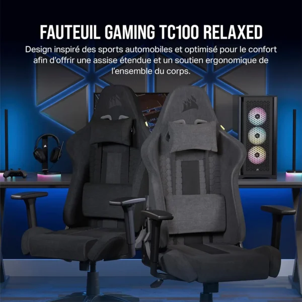 Fauteuil Gaming Corsair TC100 Relaxed