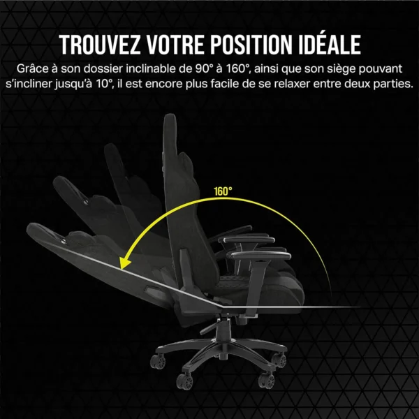 Fauteuil Gaming Corsair TC100 Relaxed