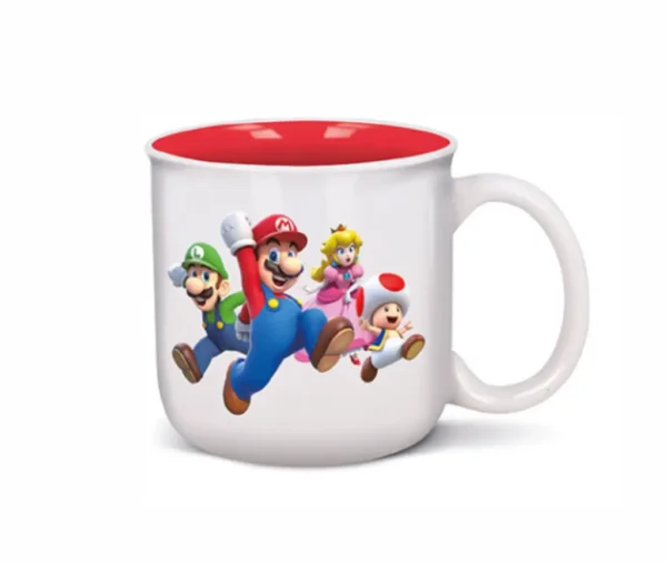 Mug Super Mario & Friends - Blanc et Rouge