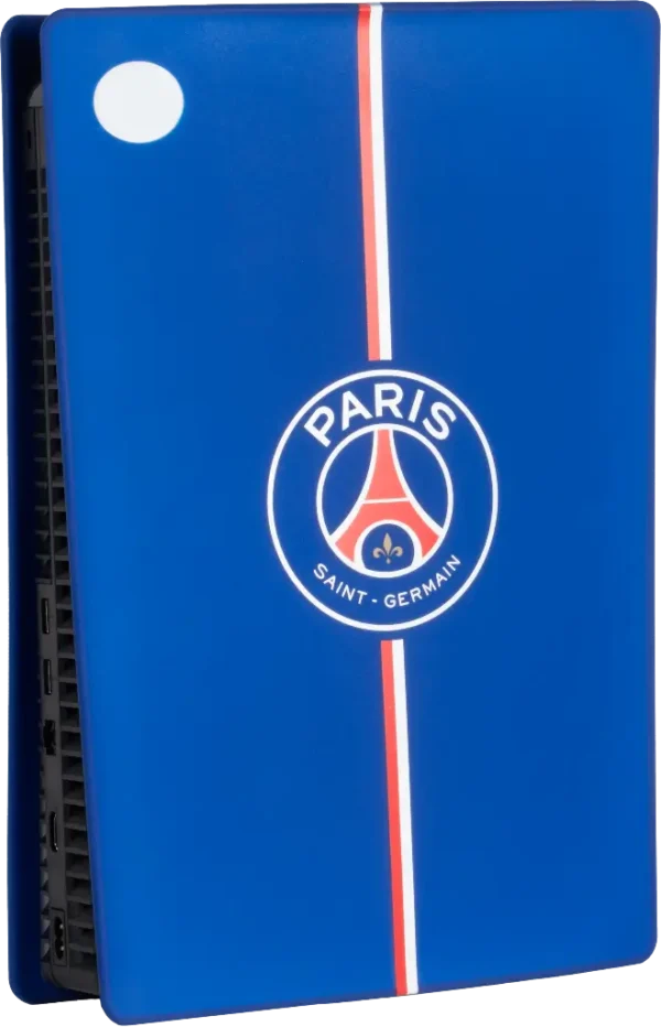 Façade PS5 PSG Bleue