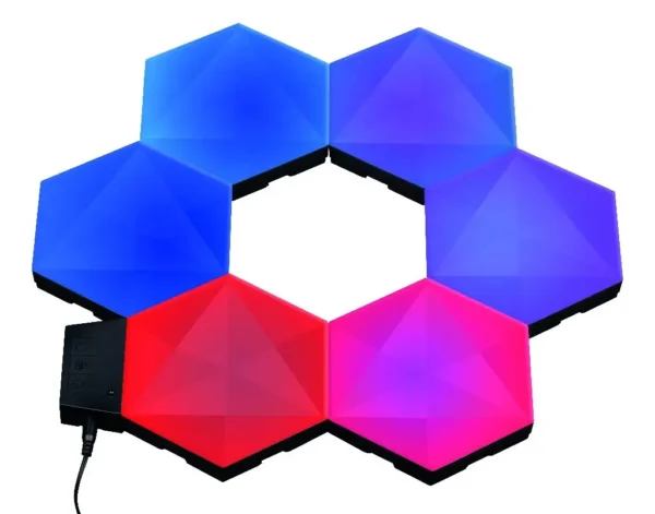 Panneaux LED Hexagone RGBIC - Konix Inferno