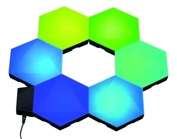 Panneaux LED Hexagone RGBIC - Konix Inferno