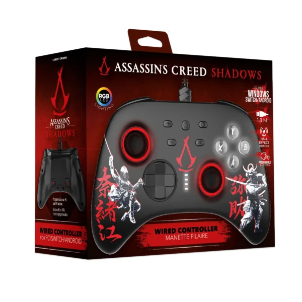 Manette Assassin's Creed PC / Switch - Filaire - boîte