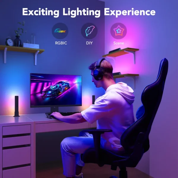 Barres LED Gaming RGBICWW Flow Plus - Govee